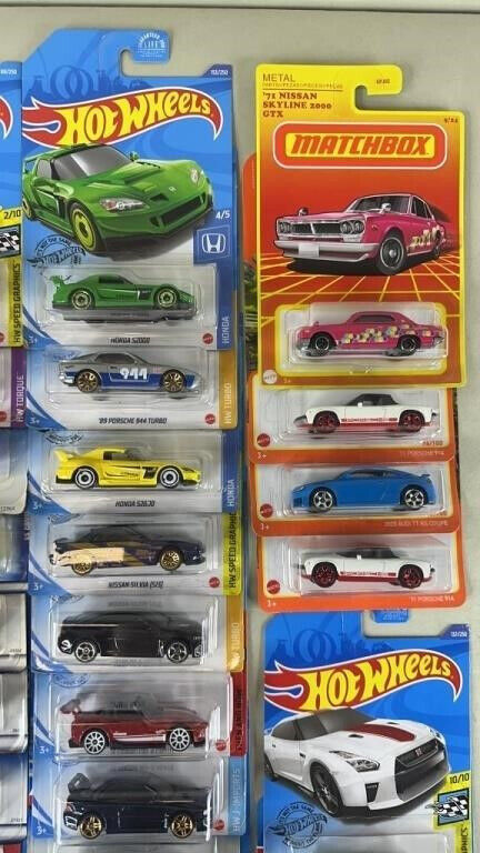 49 Piece Lot Brand New Hot Wheels & Matchbox Tuner Cars