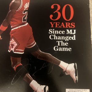 Signed Newsweek Special Edition Michael Jordan Magazine COA Autograph RARE