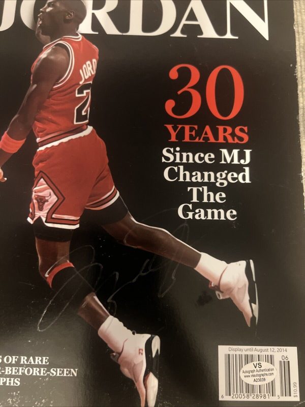 Signed Newsweek Special Edition Michael Jordan Magazine COA Autograph RARE