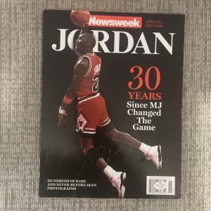 Signed Newsweek Special Edition Michael Jordan Magazine COA Autograph RARE