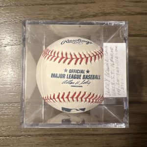 Jerry Browne autographed ML Baseball (Oakland Athletics)