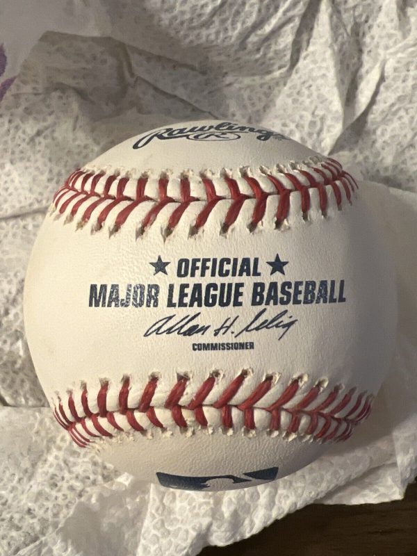 Tom Tommy McCraw Autographed Signed AL Baseball White Sox, Indians