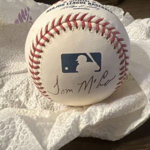 Tom Tommy McCraw Autographed Signed AL Baseball White Sox, Indians