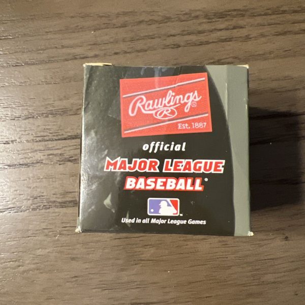 Darren Spagnardi Signed Rawlings Baseball Inscribed 02-04 MLB Umpire