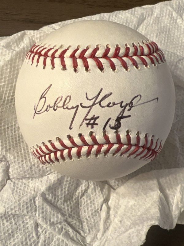 Bobby Floyd Autographed OMLB Baseball Baltimore Orioles, Kansas City Royals #15