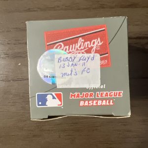 Bobby Floyd Autographed OMLB Baseball Baltimore Orioles, Kansas City Royals #15