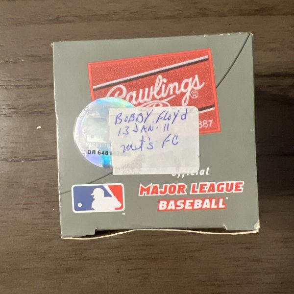 Bobby Floyd Autographed OMLB Baseball Baltimore Orioles, Kansas City Royals #15