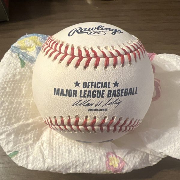 MARLON ANDERSON #8 SIGNED AUTOGRAPHED OMLB BASEBALL! Inscribed Phillies 99-02