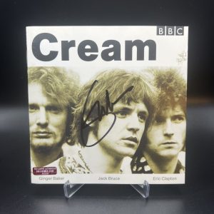 Eric Clapton Personally Signed Cream CD Cover comes with COA