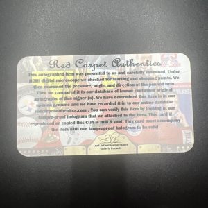 Eric Clapton Personally Signed Cream CD Cover comes with COA