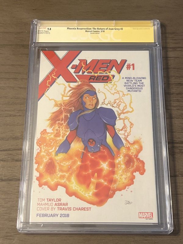 Phoenix Return Jean Grey #2 VARIANT CGC SS 9.8 signed Inhyuk Lee