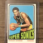 1972-73 Topps Spencer Haywood #10 HOF CLEAN EXCELLENT CARD