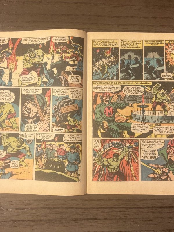 Incredible Hulk 107 The Mandarin Marvel Comics MCU 1968