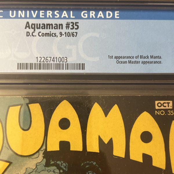 Aquaman #35 CGC 3.0 DC 1967 1st Black Manta | Combined Shipping Available