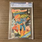 🔥 DC COMICS PRESENTS #1 (8/1978) CBCS 9.2 NM+ White Pages SUPERMAN AND FLASH