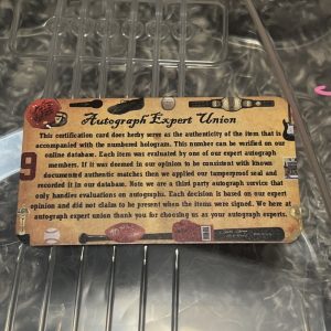 Taylor Swift Original Signed Autographed Toy Air Guitar