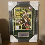 Lebron James Signed & Framed 2002 Beckett Magazine St Vincent St Mary With COA