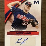 2016 Panini Collegiate Ole Miss Autograph Silver Lance Lynn /99 Auto NM-MINT 🔥