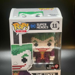 Funko Pop 8-bit DC Superheroes #11 The Joker Limited Chase Edition Vinyl Figure