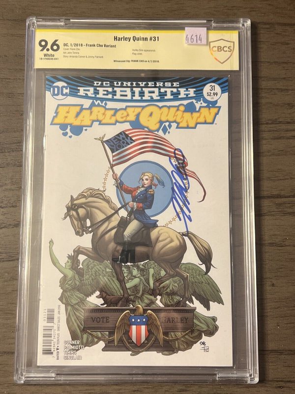 Harley Quinn #31 Signature Series Frank Cho Variant Comic DC 2018 Rebirth 9.6