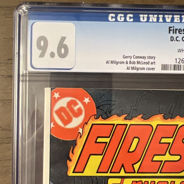 Firestorm #3 DC Comic Book 1978 Killer Frost CGC 9.6