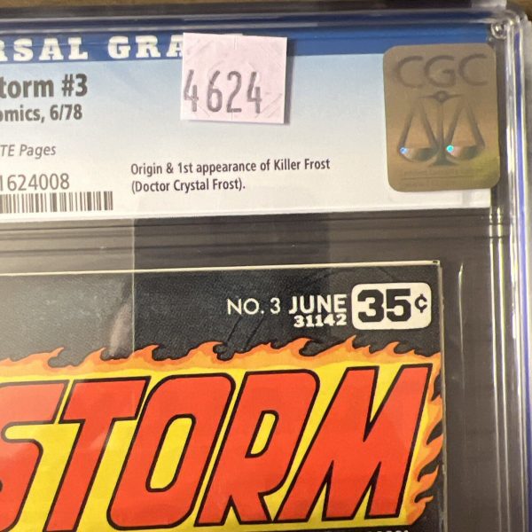 Firestorm #3 DC Comic Book 1978 Killer Frost CGC 9.6
