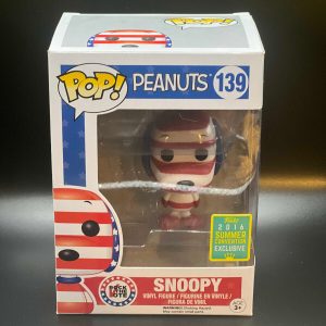 FUNKO POP! Peanuts Rock The Vote SNOOPY #139 2016 Summer Convention Exclusive