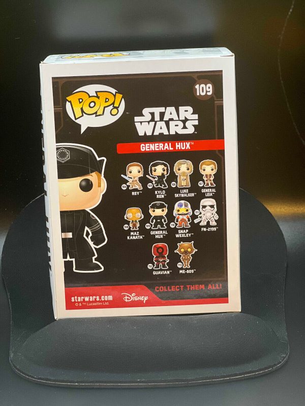 Funko Pop! Star Wars #109 General Hux #109 The Force Awakens New In Box NIB