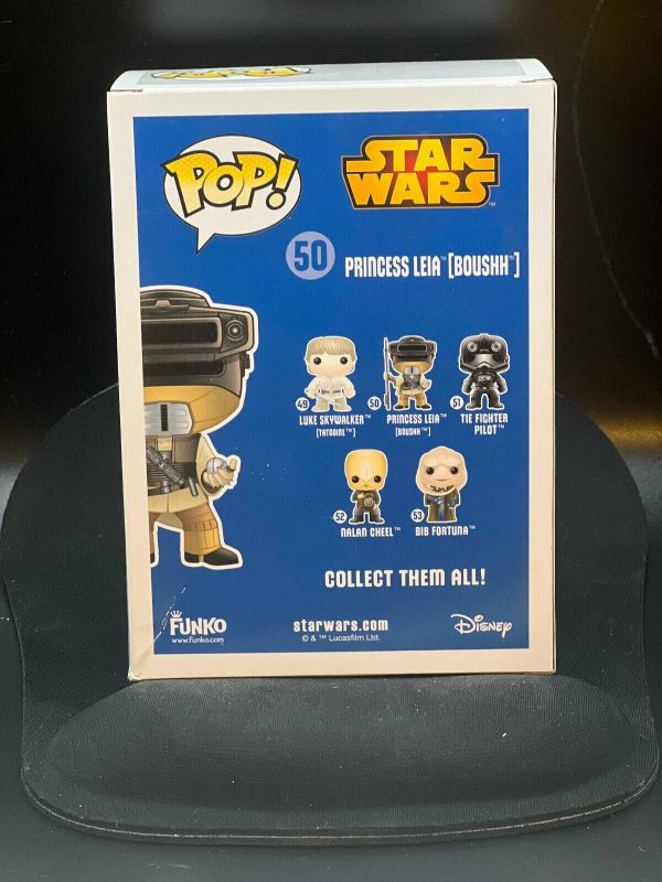 Funko Pop! Vinyl: Star Wars - Leia Organa (as Boushh) #50