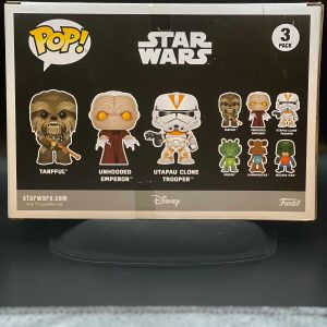 FUNKO POP STAR WARS TARFFUL EMPEROR UTAPAU CLONE TROOPER 3 PACK WALMART