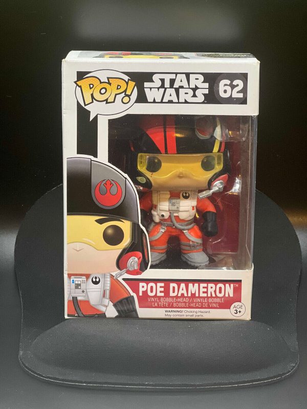 Funko Pop Star Wars Episode VII Force Awakens Poe Dameron Vinyl Figure-New