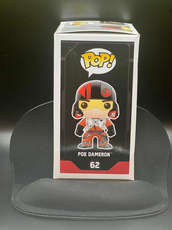 Funko Pop Star Wars Episode VII Force Awakens Poe Dameron Vinyl Figure-New