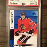 2019 Upper Deck SP Kirby Dach Rookie Authentics Blue #107 - PSA 8.5