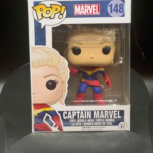 Funko Pop! Vinyl: Marvel - Captain Marvel - (Unmasked) #148