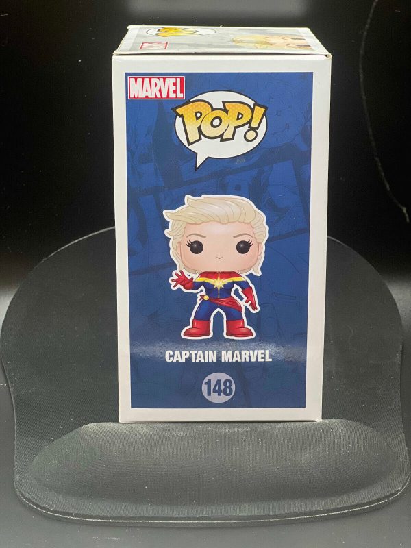 Funko Pop! Vinyl: Marvel - Captain Marvel - (Unmasked) #148