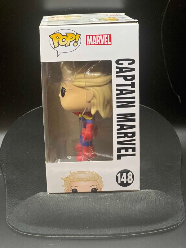 Funko Pop! Vinyl: Marvel - Captain Marvel - (Unmasked) #148