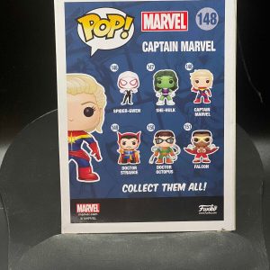 Funko Pop! Vinyl: Marvel - Captain Marvel - (Unmasked) #148