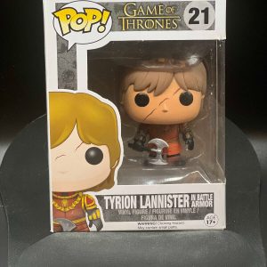 #21 Funko Pop Tyrion Lannister In Battle Armor Game Of Thrones Vinyl Figure