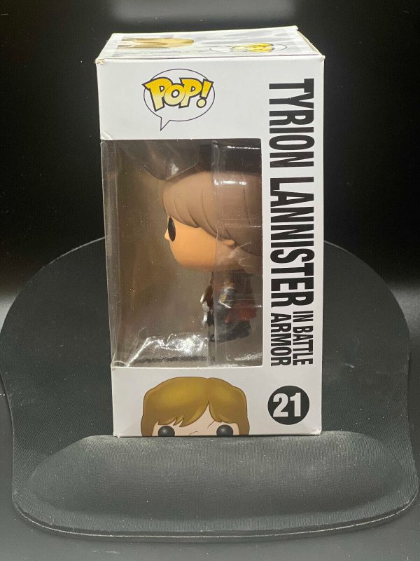 #21 Funko Pop Tyrion Lannister In Battle Armor Game Of Thrones Vinyl Figure