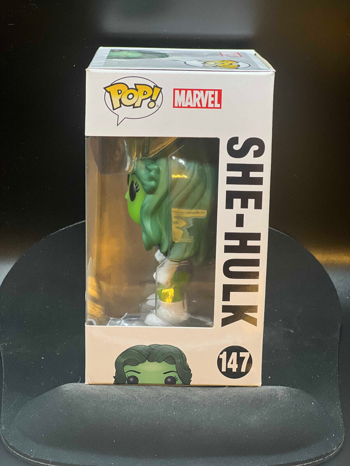 Funko Pop! Marvel She-Hulk Glow in LA Comikaze Exclusive #147 Vinyl Figure B01