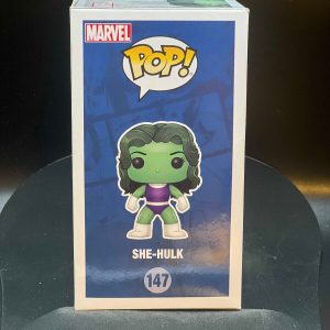 Funko Pop! Marvel She-Hulk Glow in LA Comikaze Exclusive #147 Vinyl Figure B01