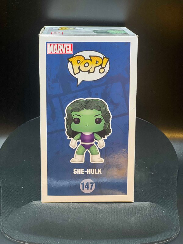 Funko Pop! Marvel She-Hulk Glow in LA Comikaze Exclusive #147 Vinyl Figure B01