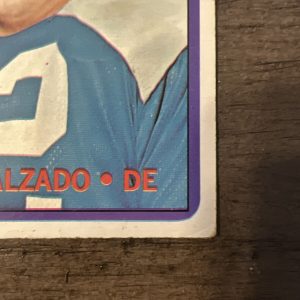 1972 Topps #106 Lyle Alzado Rookie Card Error Card Excellent Condition
