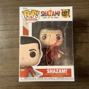 Zachary Levi Signed Auto Autograph Shazam! Funko Pop #1277 With COA