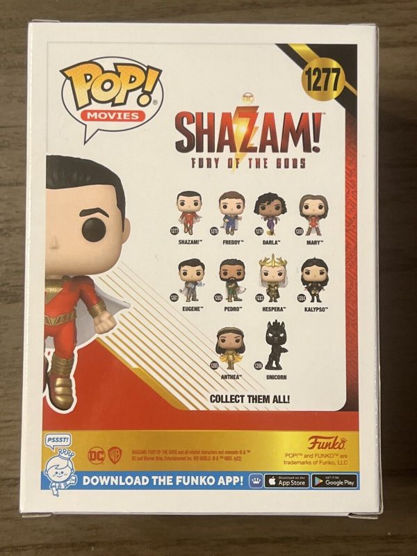 Zachary Levi Signed Auto Autograph Shazam! Funko Pop #1277 With COA