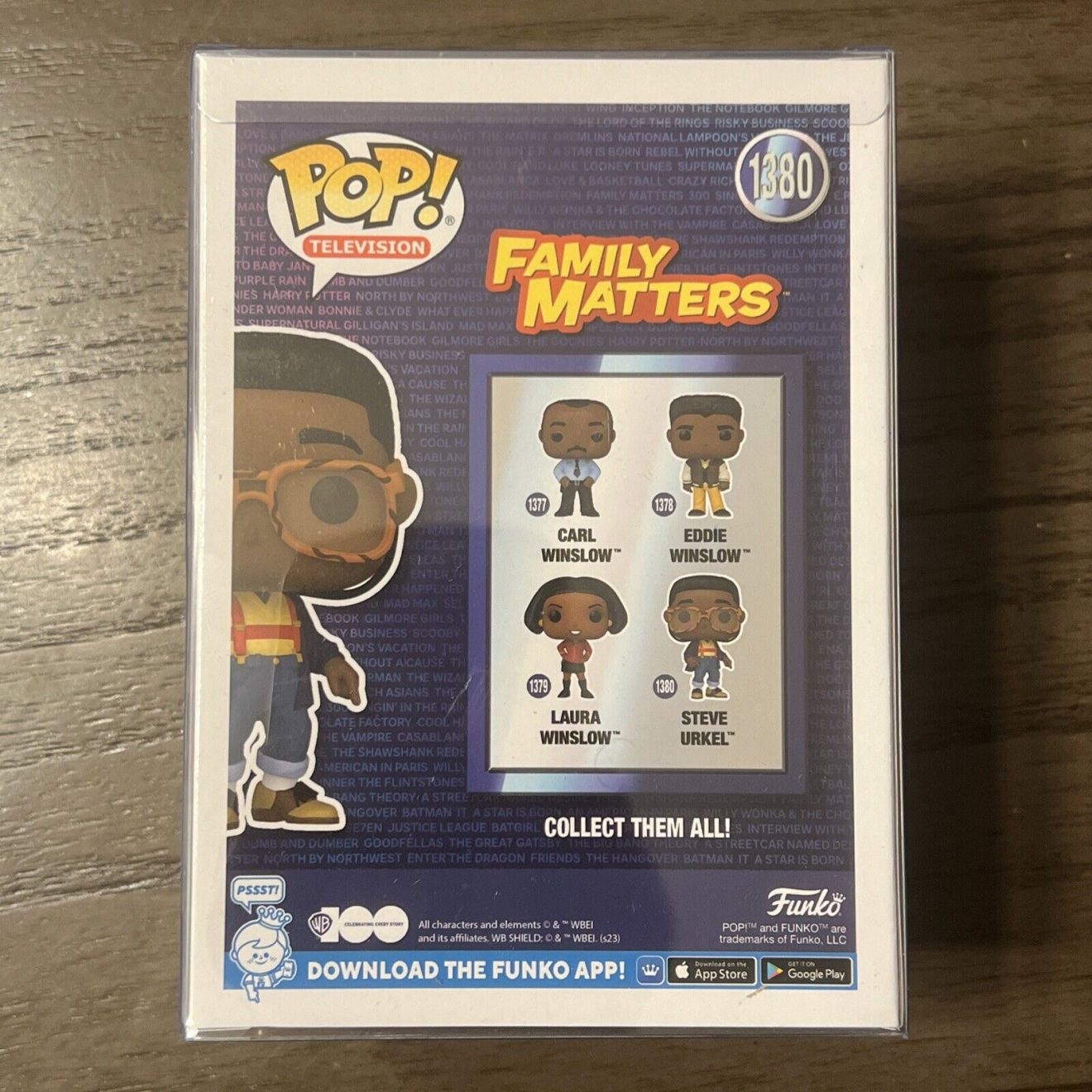Funko POP! Family Matters Steve Urkel (Chase) Signed by Jaleel White - WITH COA