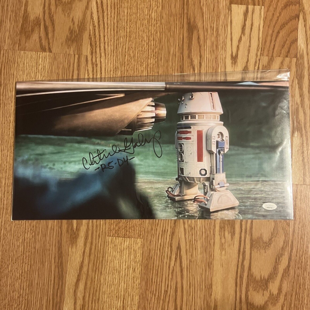 Christine Galey Signed Autographed Star Wars 20x10 photo JSA COA