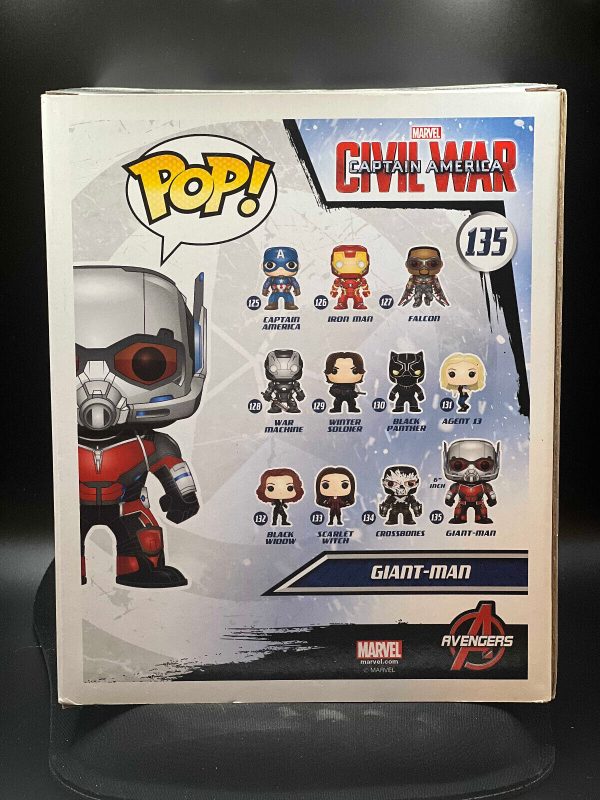 Marvel Funko Pop - Giant-Man - Captain America: Civil War - No. 135