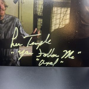 Lew Temple Signed & Inscribed The Walking Dead 8x10 Photo Beckett