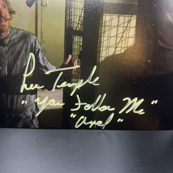 Lew Temple Signed & Inscribed The Walking Dead 8x10 Photo Beckett